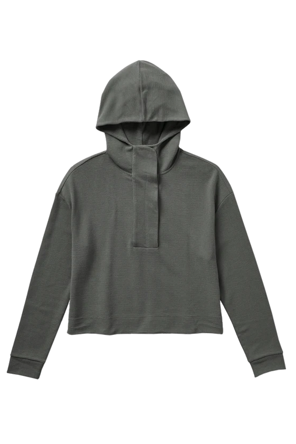 Bayview Thermal Hoodie | Shale - Main Image Number 1 of 1