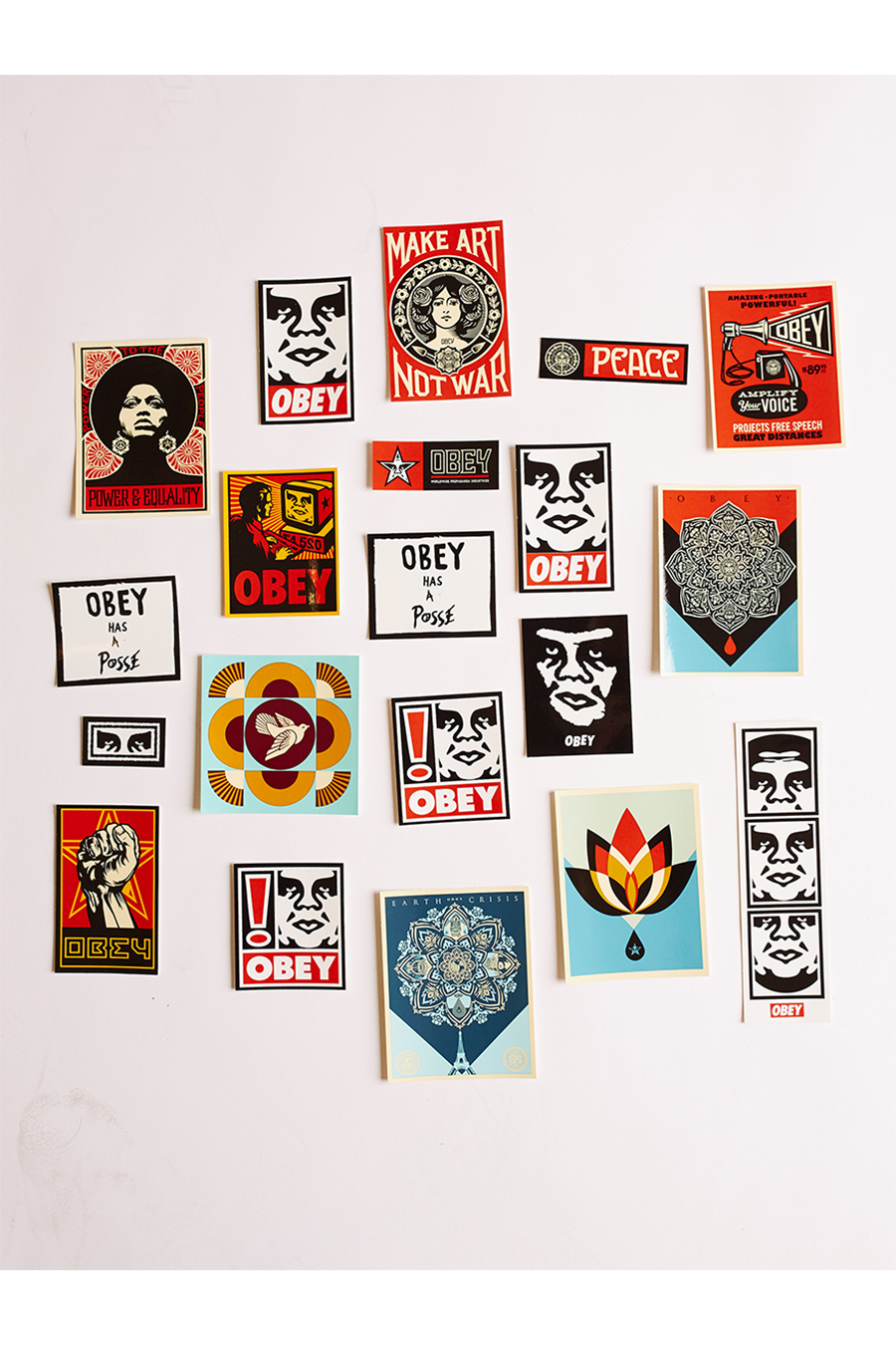 Obey Sticker Pack 5 | Assorted - Main Image Number 1 of 1