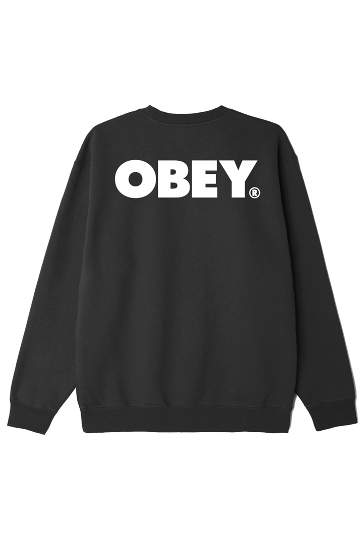 Obey Bold Sweatshirt | Black - Thumbnail Image Number 2 of 2
