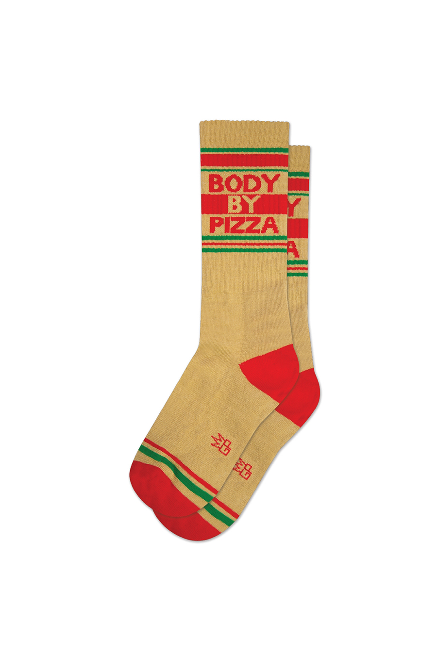Body By Pizza Ribbed Gym Sock - Main Image Number 1 of 1