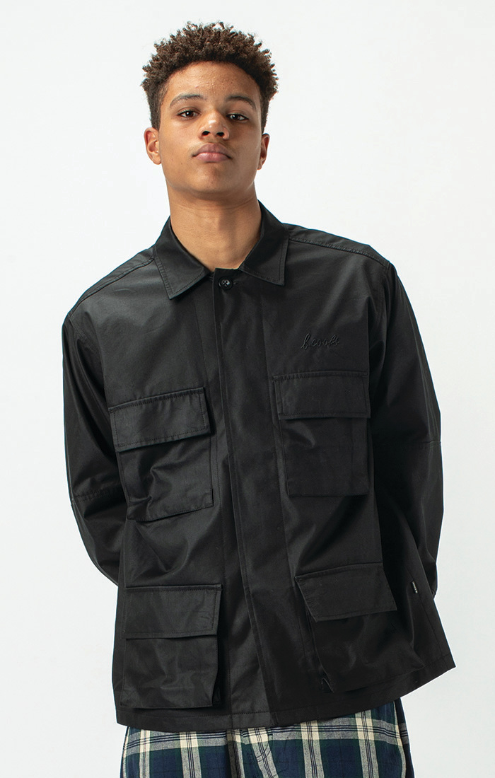 Military Jacket | Black - West of Camden - Main Image Number 1 of 1