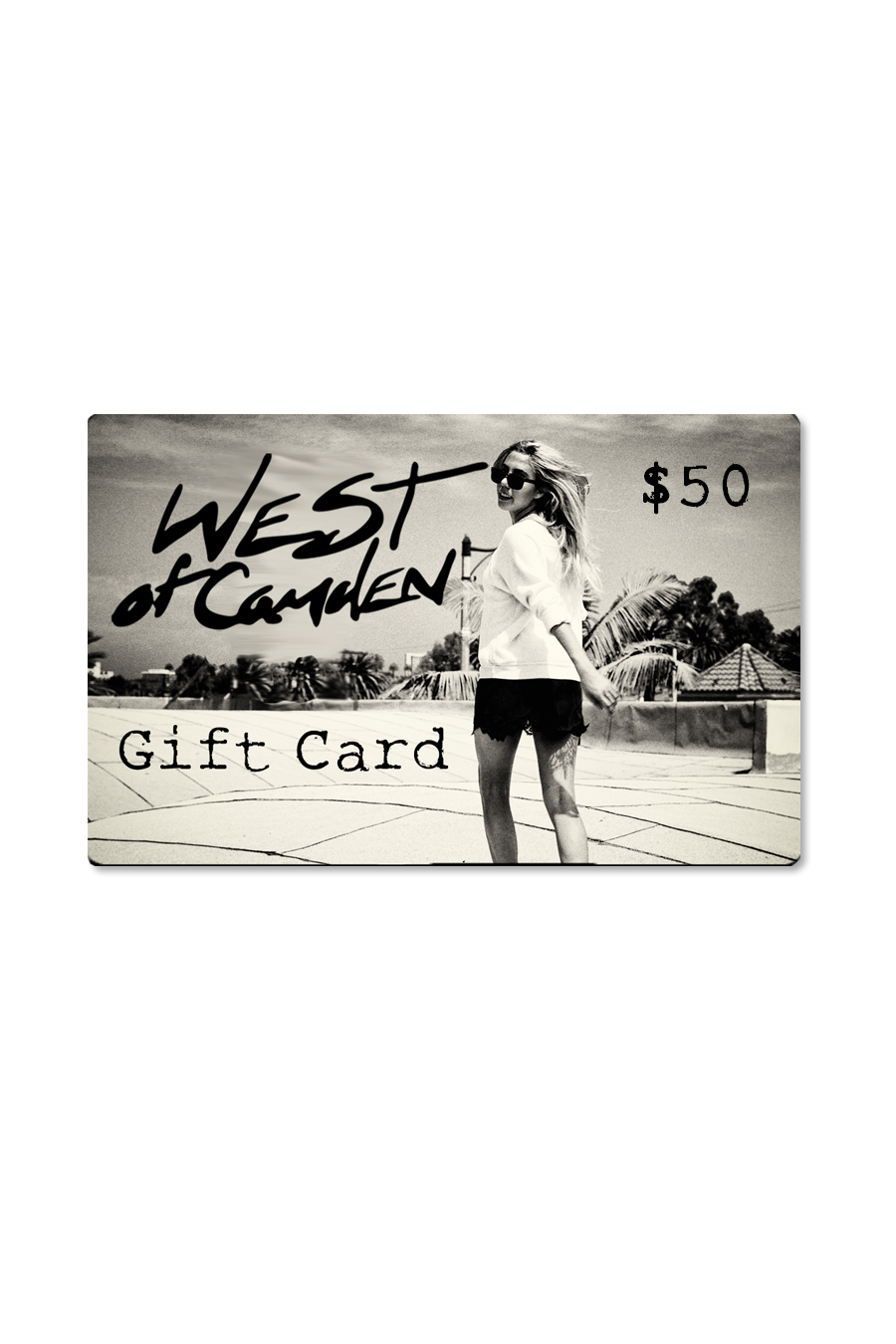 Gift Card - West of Camden - Main Image Number 4 of 5