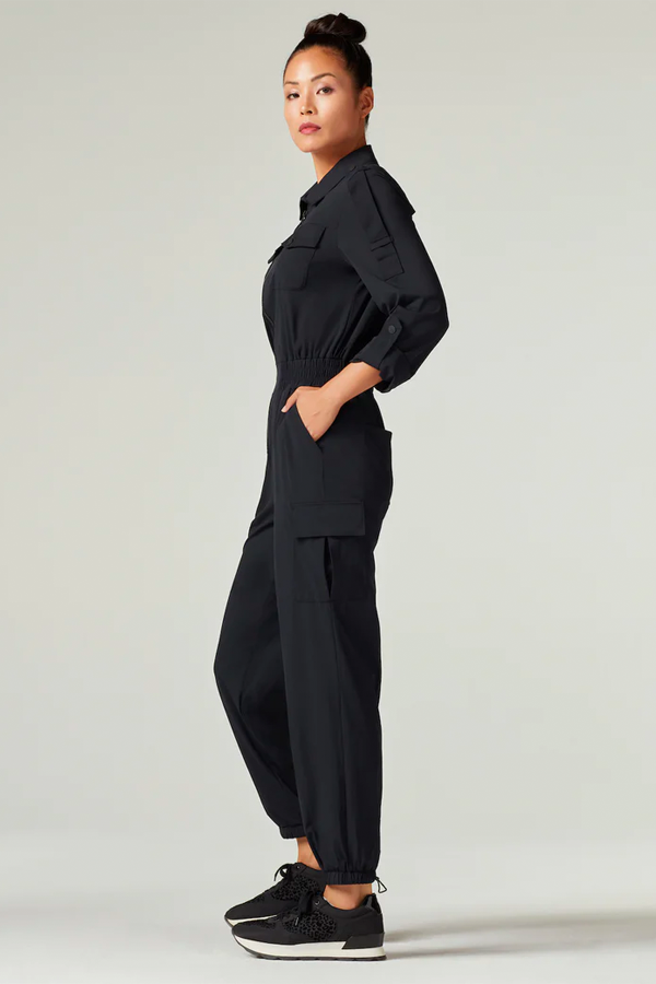 Mastermind Flightsuit | Black - Main Image Number 2 of 3