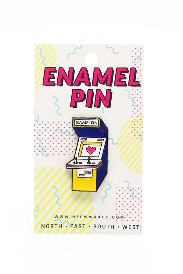 Game On Enamel Pin - Main Image Number 1 of 1