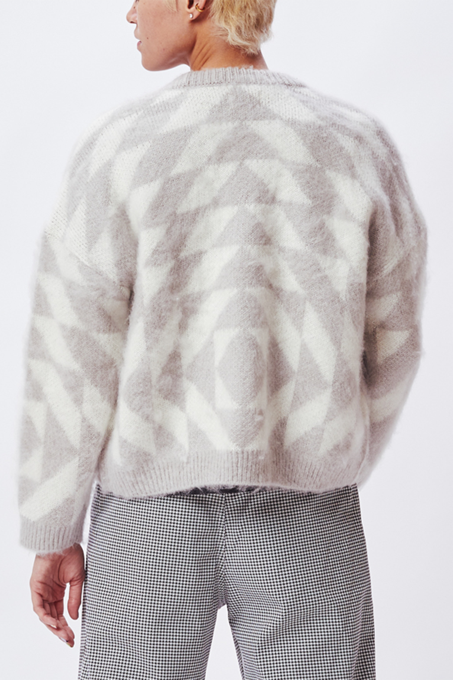Zoey Cardigan | White Multi - Main Image Number 2 of 2