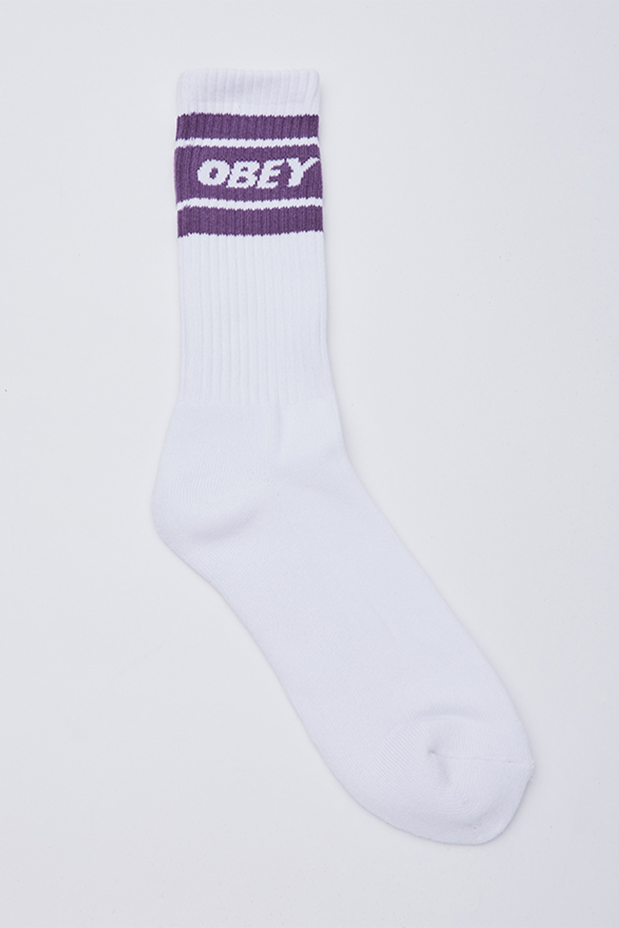 Cooper II Socks | White / Purple Nitro - Main Image Number 1 of 1