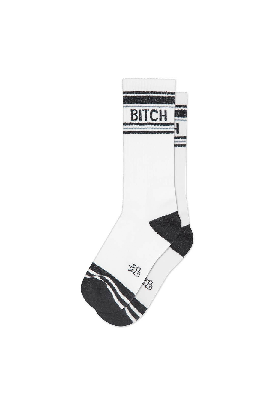 Bitch Ribbed Gym Sock - Main Image Number 1 of 1