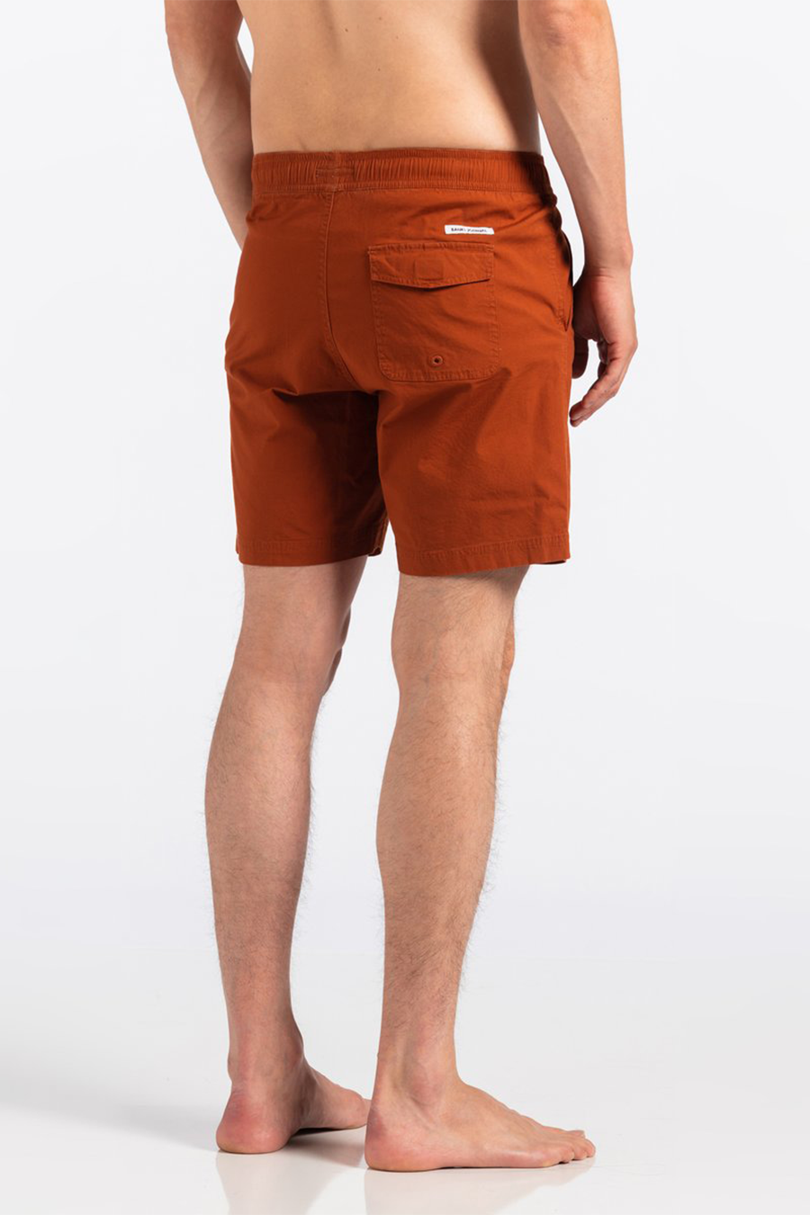 Label Elastic Boardshort | Baked Clay - Main Image Number 3 of 3