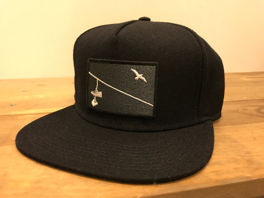 The Wire Premium Hat - Black - West of Camden