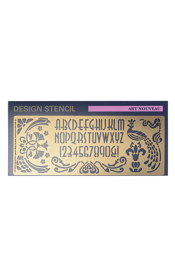 Design And Craft Stencil | Art Deco - Main Image Number 1 of 2