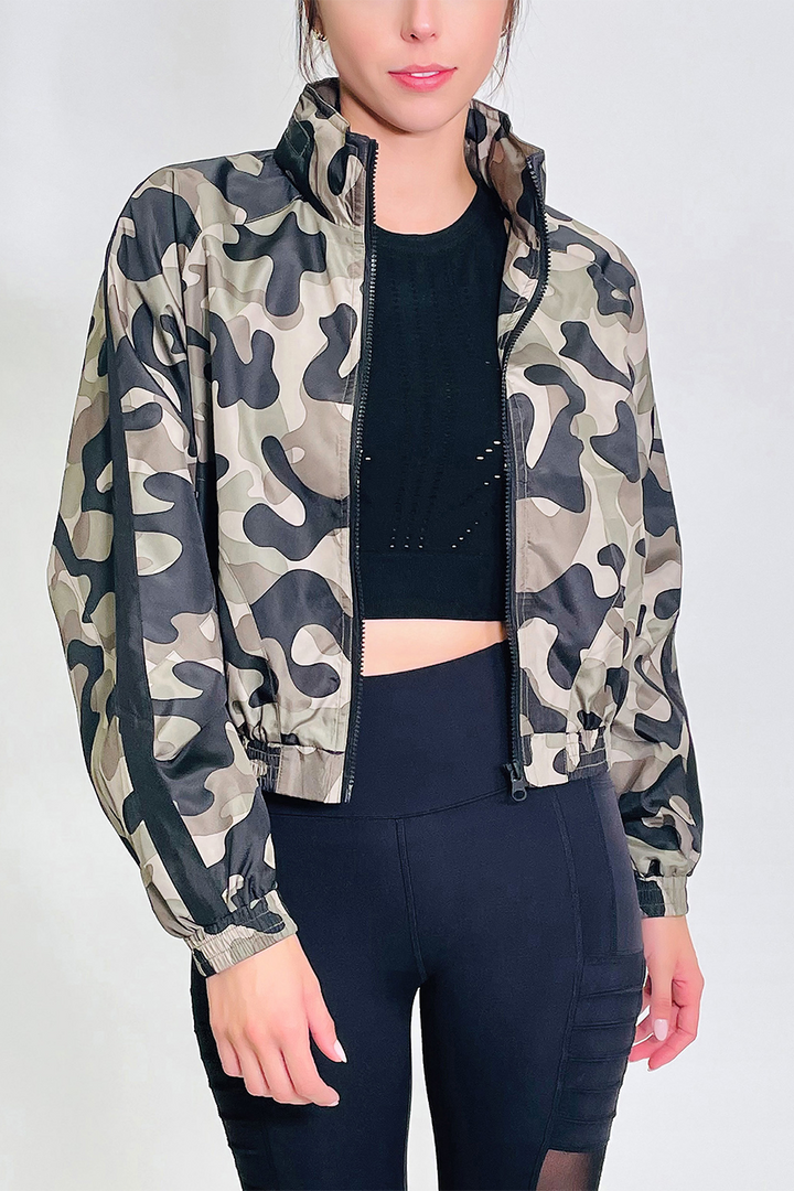 Tempest Wind Jacket | Olive Camo - Thumbnail Image Number 1 of 3
