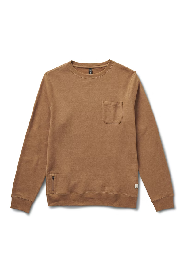 Jeffreys Pullover | Camel Heather - Thumbnail Image Number 1 of 3
