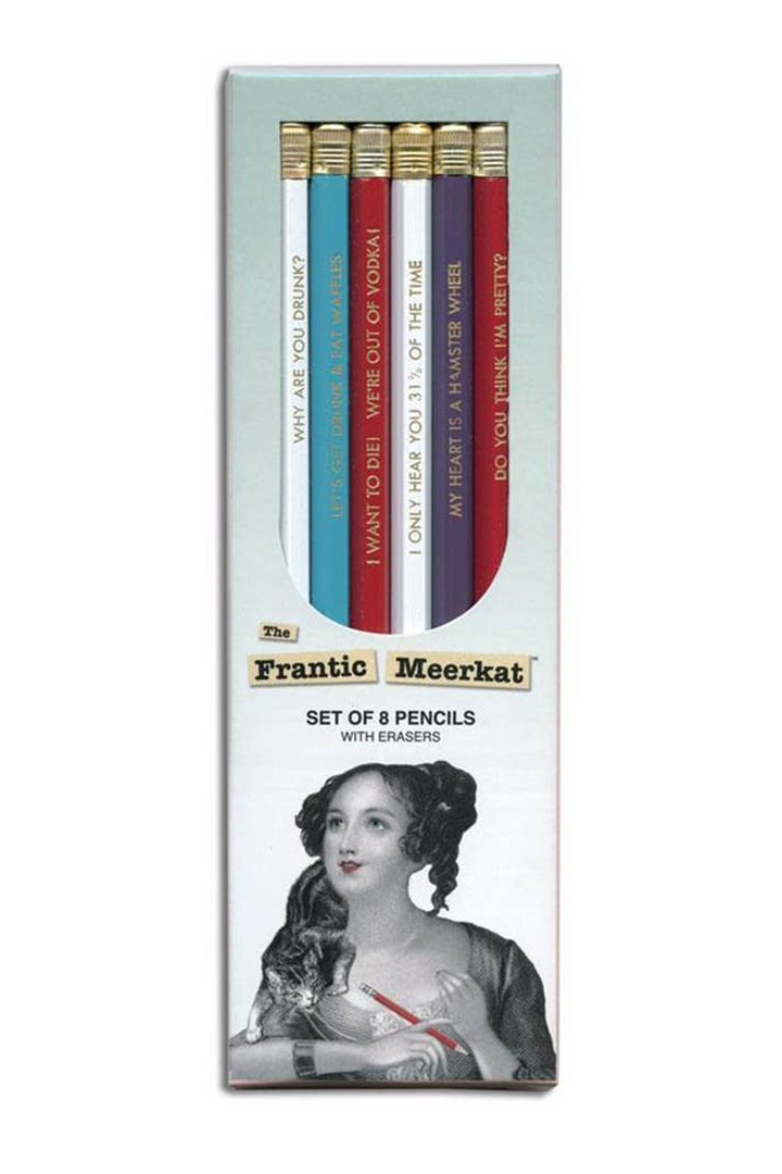 Frantic Meerkat Pencil Set - Thumbnail Image Number 1 of 2
