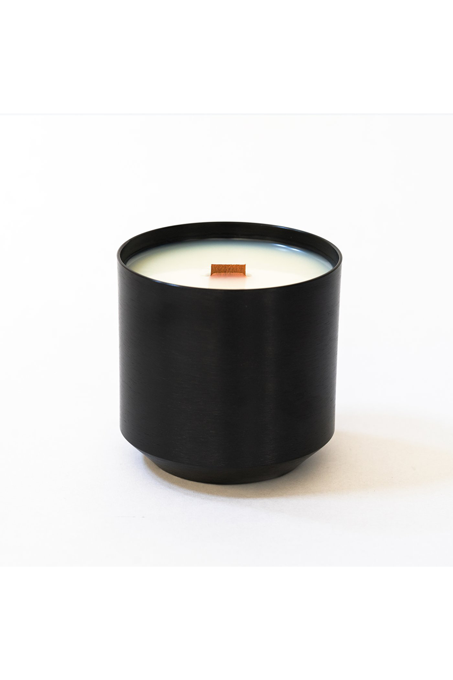 Amber + Vanilla Candle | Black 10oz - Main Image Number 1 of 1