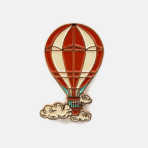 Hot Air Balloon Pin - Thumbnail Image Number 1 of 2
