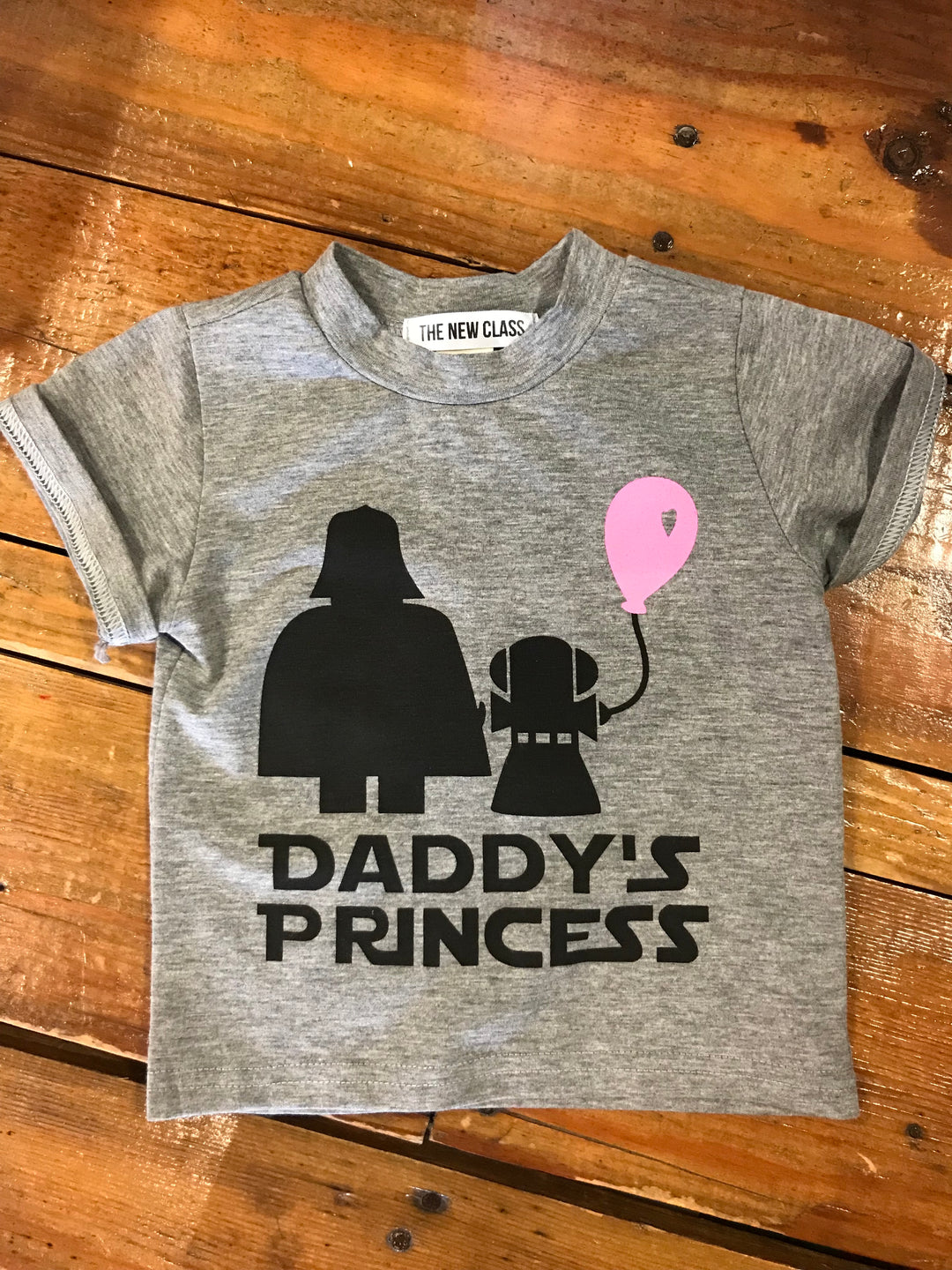 Daddy's Princess Tee | Grey - Main Image Number 1 of 1