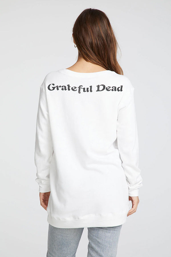 Steal Your Face Pullover | White - Thumbnail Image Number 2 of 2
