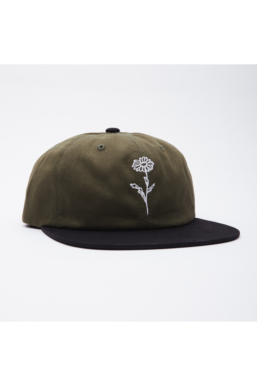 Obey Clothing Unity 6 Panel Snapback | Olive Multi
