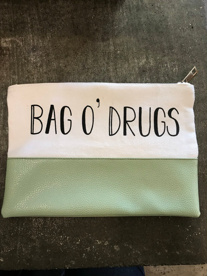 Bag O Drugs Makeup Bag - West of Camden - Thumbnail Image Number 1 of 2
