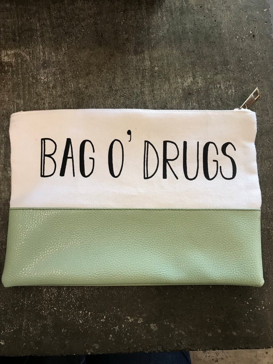 Bag O Drugs Makeup Bag - West of Camden