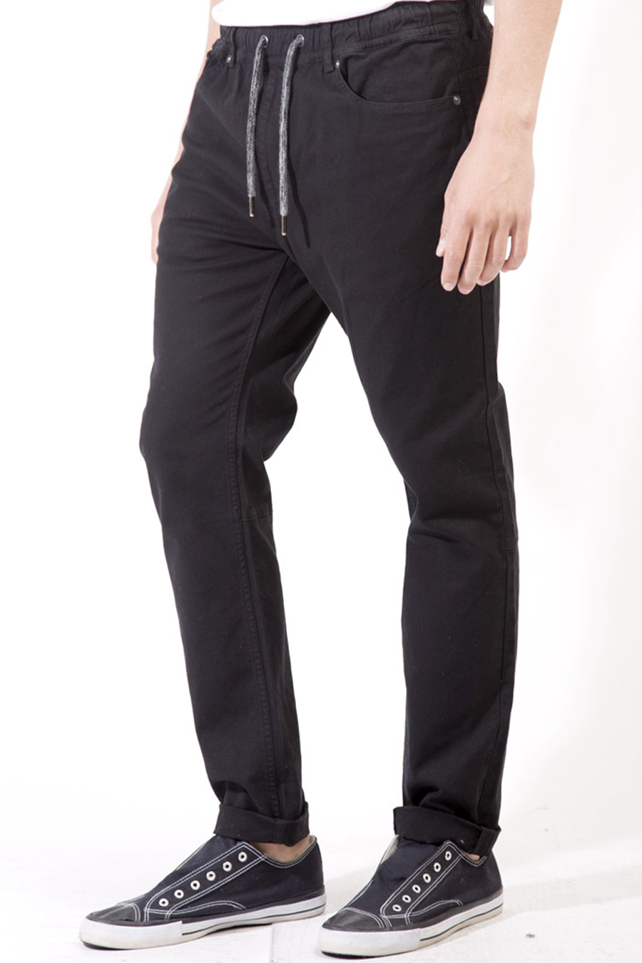 Edwin Slouch Pant | Black - Main Image Number 2 of 3