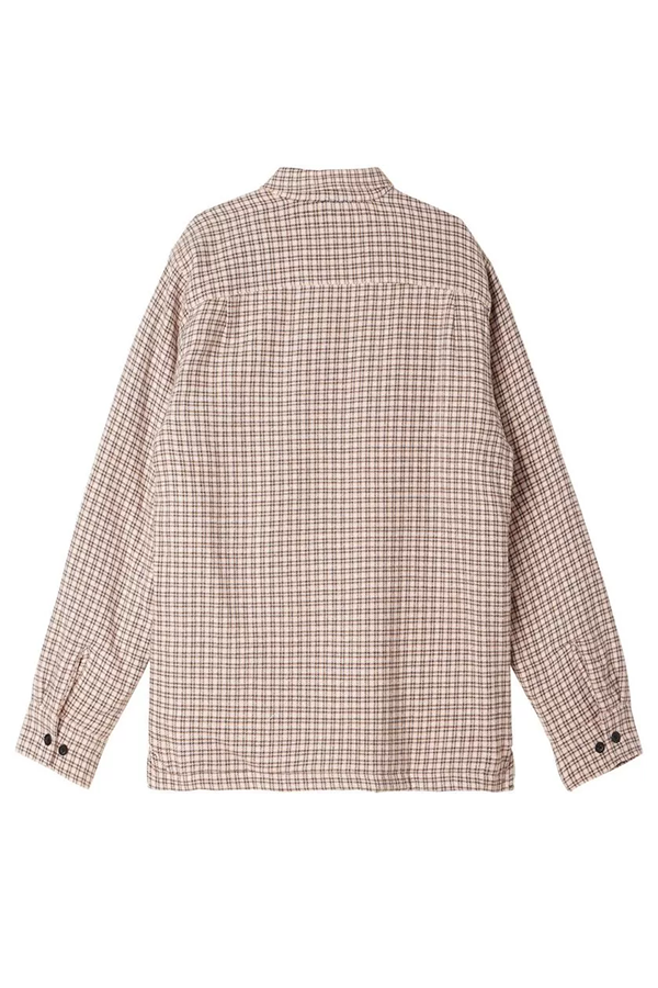 Oscar Shirt Jacket | Pink Clay Multi - Main Image Number 2 of 2