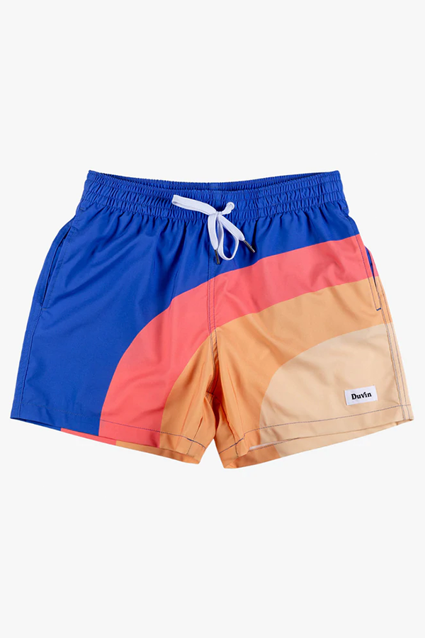 Side Horizon Swim Short | Blue - Visual Media Number 2 of 2