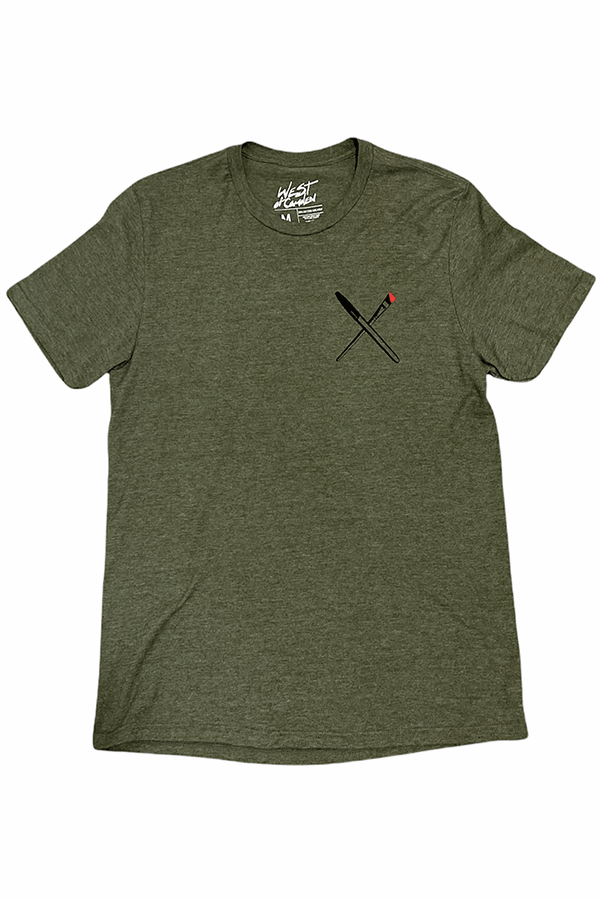 Too Important Tee | Heather Olive - Main Image Number 2 of 2