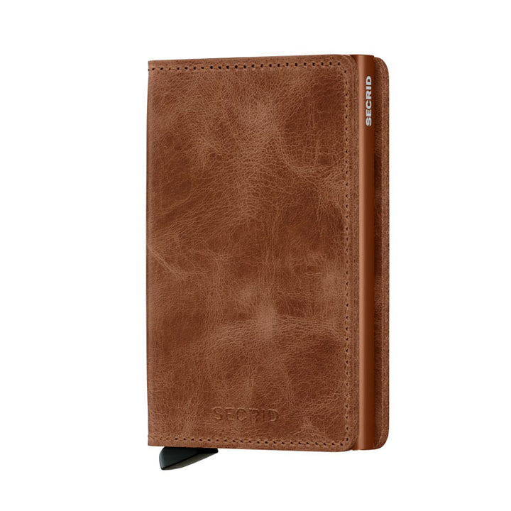 Slimwallet Vintage | Cognac-Rust - Thumbnail Image Number 1 of 2
