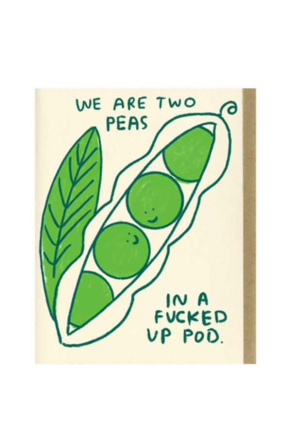 Two Peas Card - Main Image Number 1 of 1