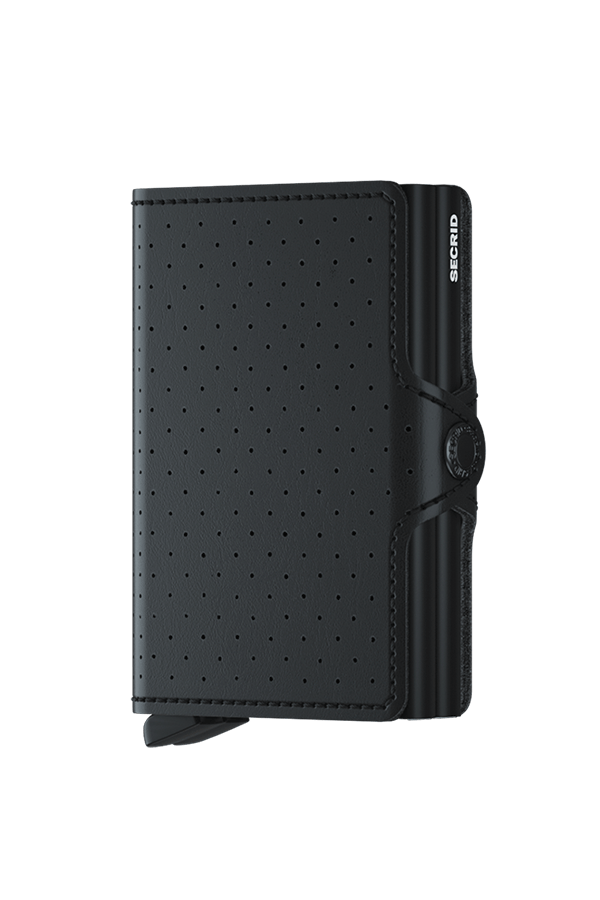 Twinwallet Perforated | Black - Main Image Number 1 of 1