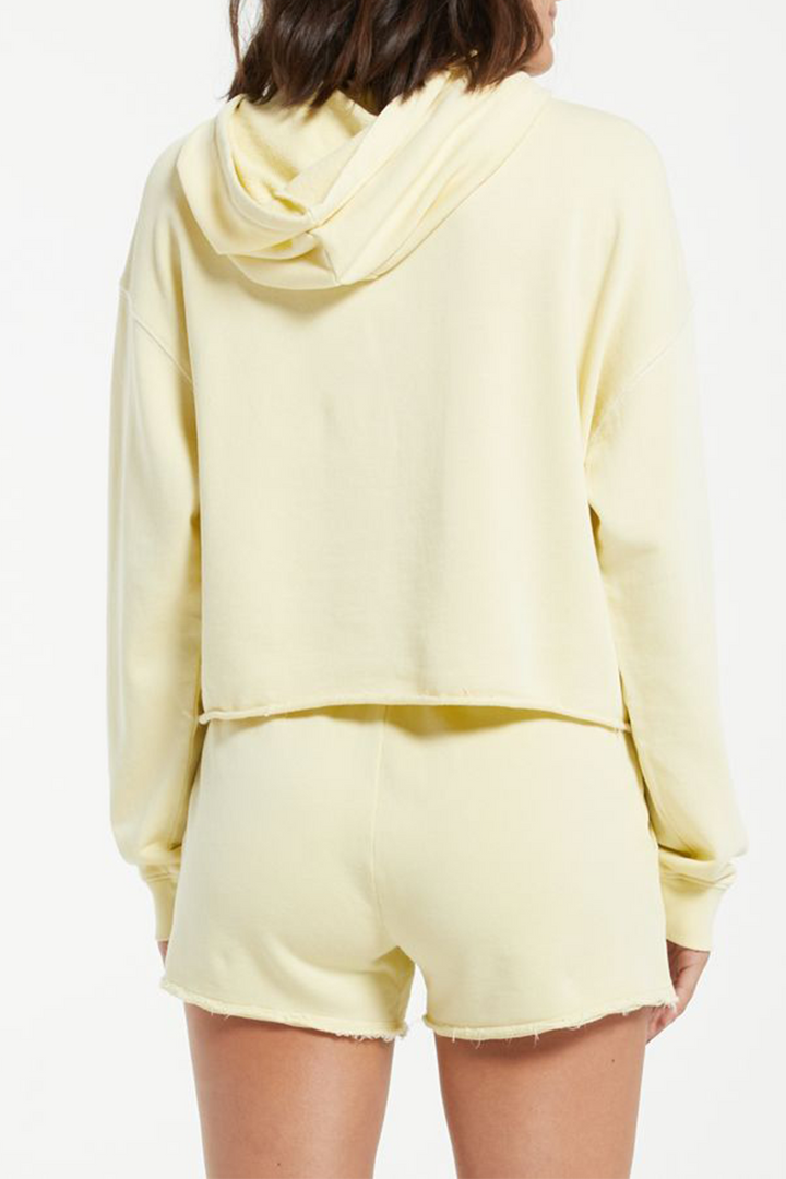 Gia Washed Hoodie | Key Lime - Thumbnail Image Number 3 of 3
