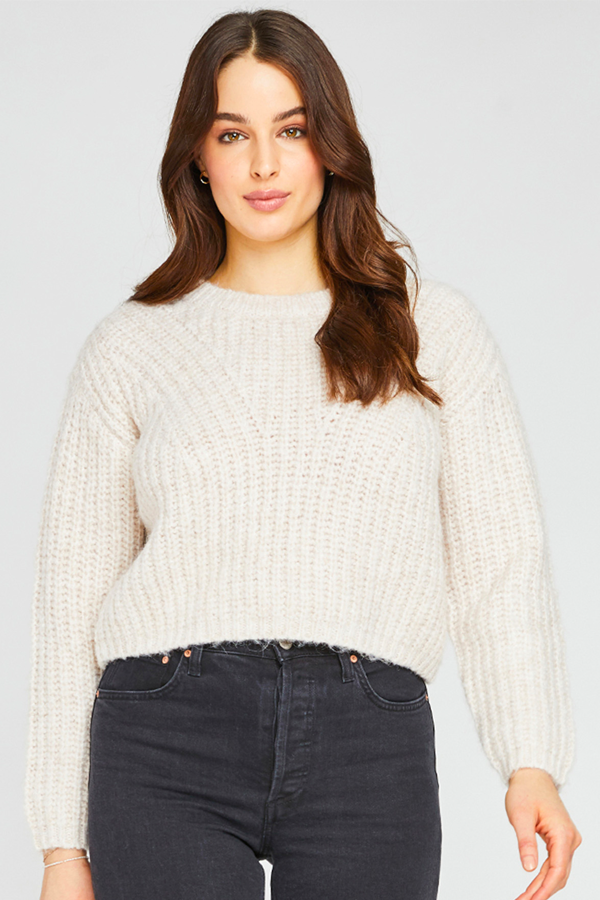 Carnaby Jumbo Sweater | Cream - Thumbnail Image Number 1 of 3
