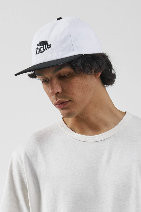 High Life 6 Panel Cap | White - Main Image Number 3 of 3