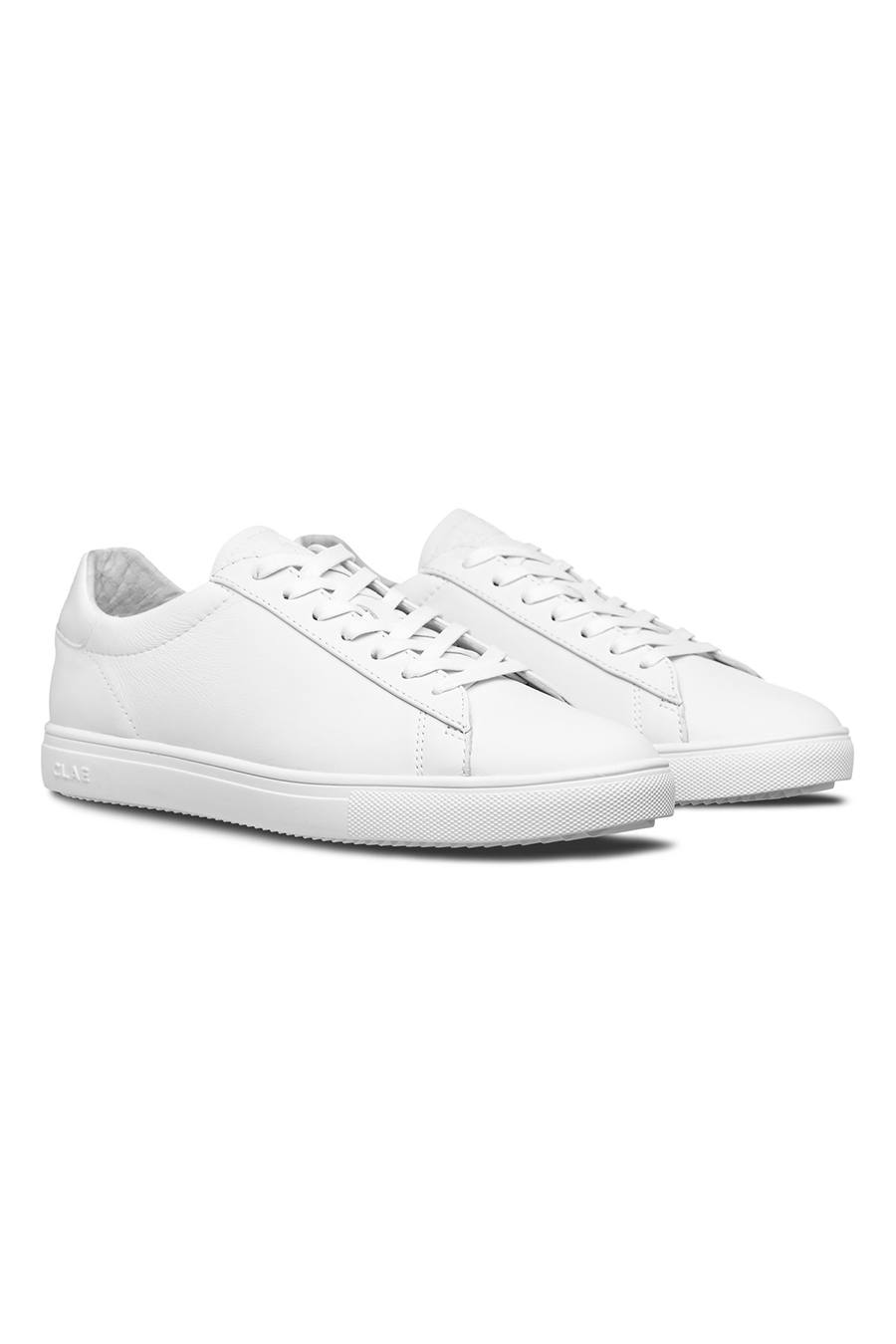 Bradley | Triple White Leather - Main Image Number 1 of 3