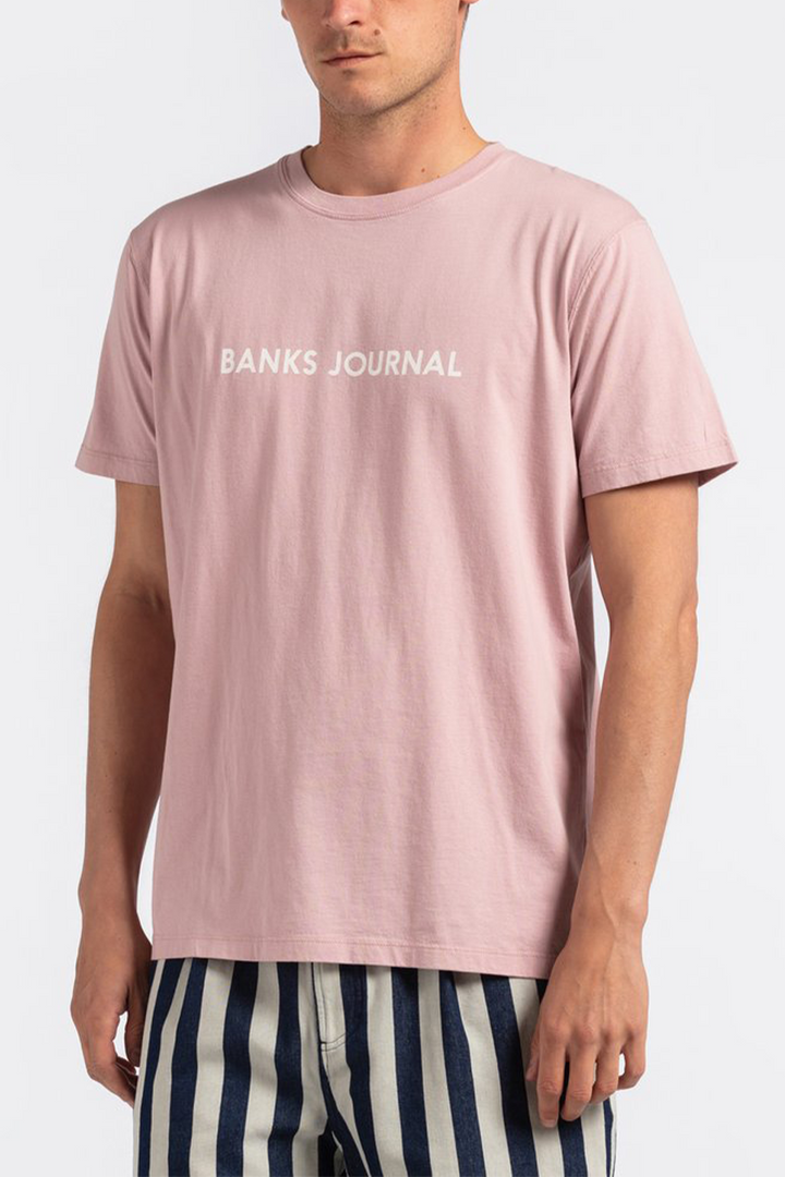 Label Classic Tee | Pale Lavender - Thumbnail Image Number 1 of 2

