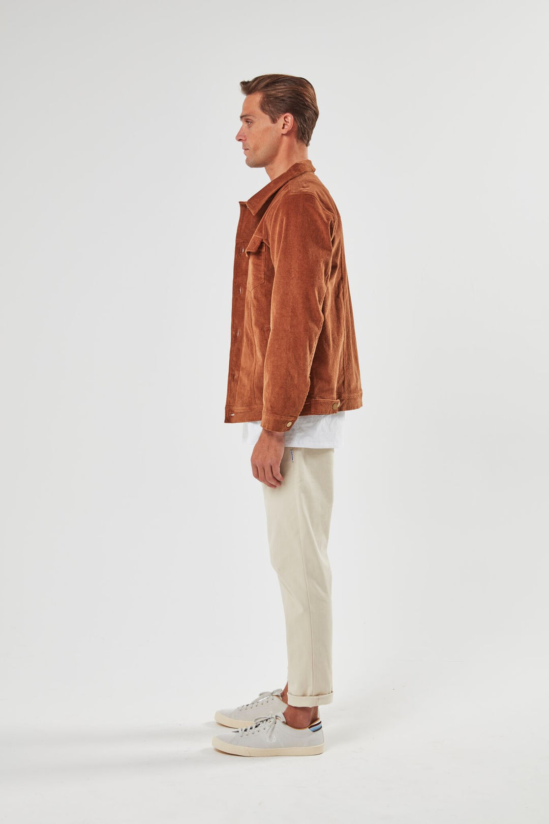 Corduroy Jacket | Copper Rust - West of Camden - Visual Media Number 2 of 3