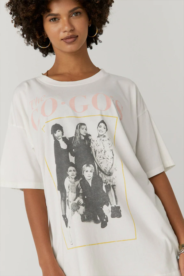 The GoGos Beautify America Tee | Vintage White - Main Image Number 1 of 1