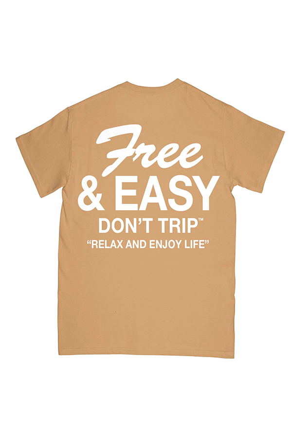Free & Easy Classic Tee | Vintage Gold - Main Image Number 2 of 2
