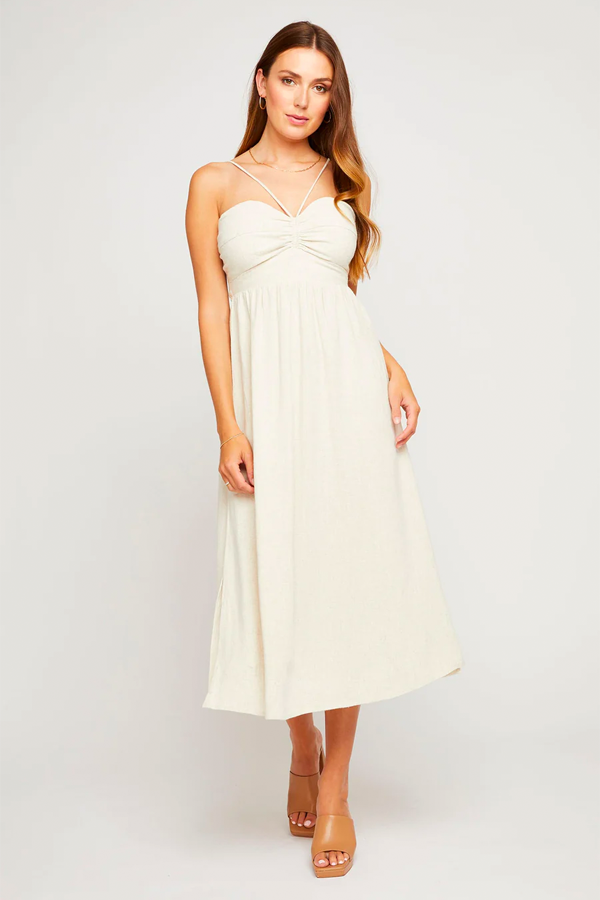 Riviera Dress | Linen - Thumbnail Image Number 1 of 3
