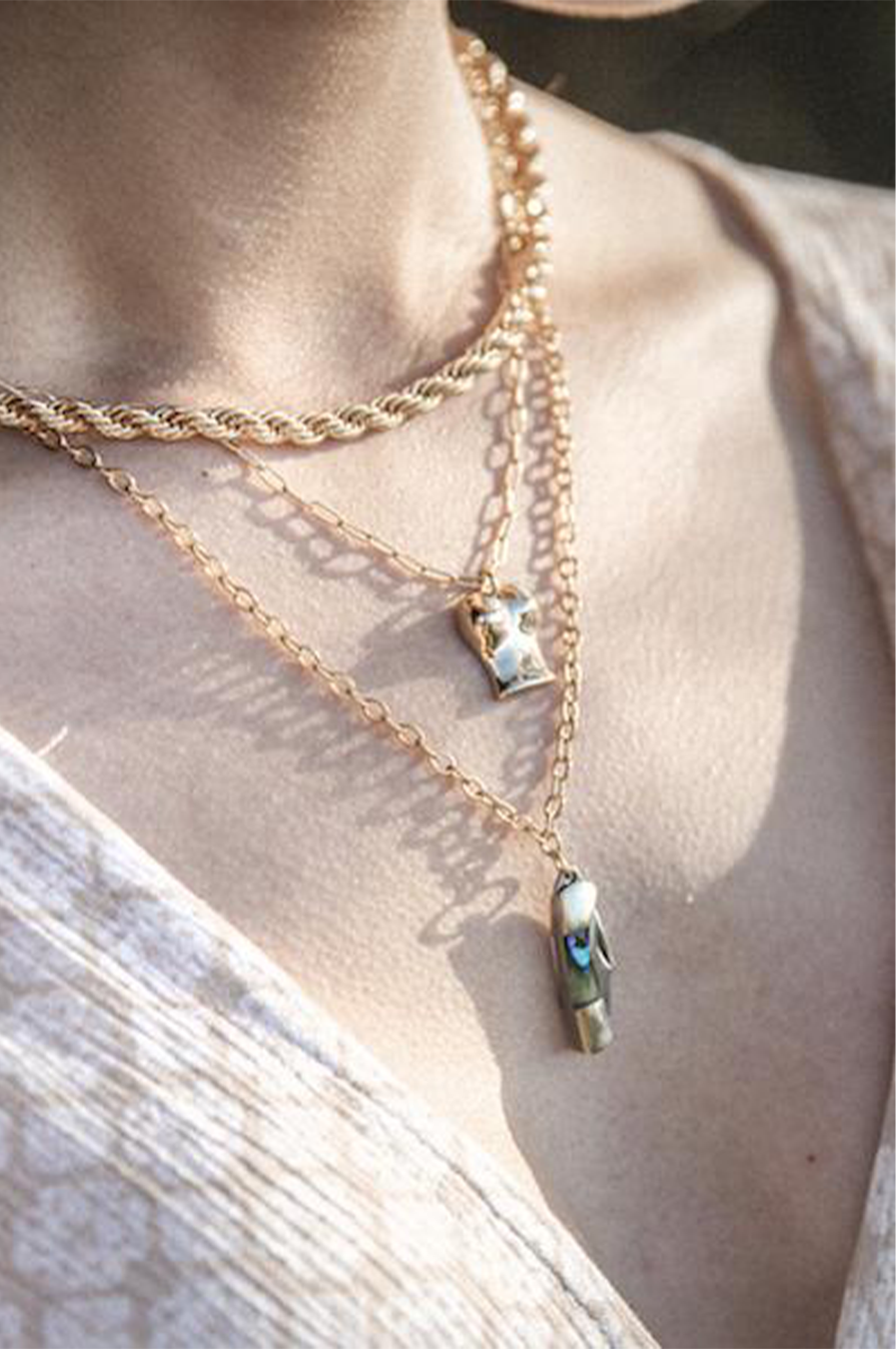 Sweet Surrender Necklace | Abalone