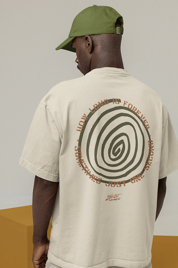 Forever Spiral Premium Tee | Earthtone - Main Image Number 1 of 1
