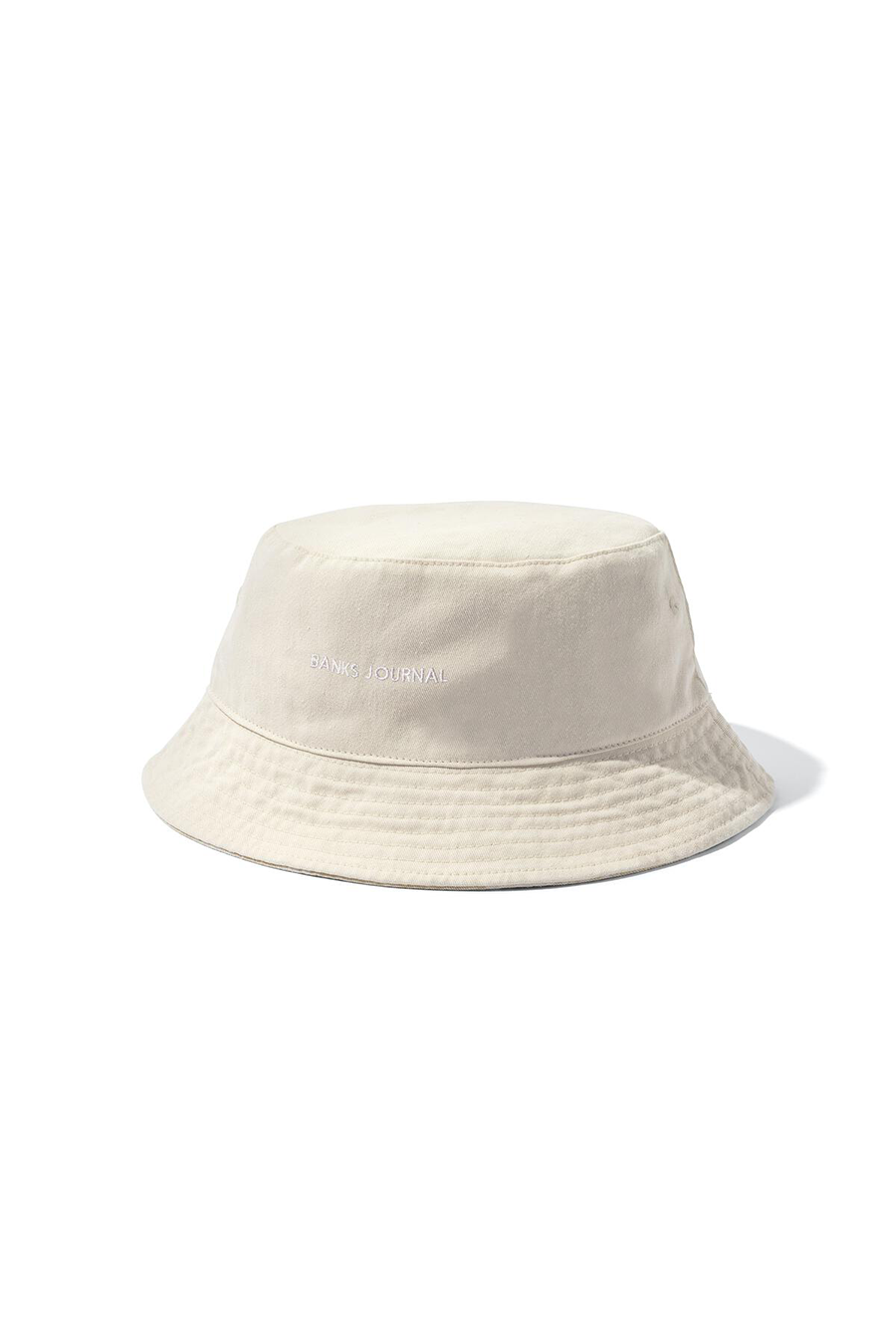 Label Reversible Bucket Hat | Bone - Visual Media Number 1 of 1