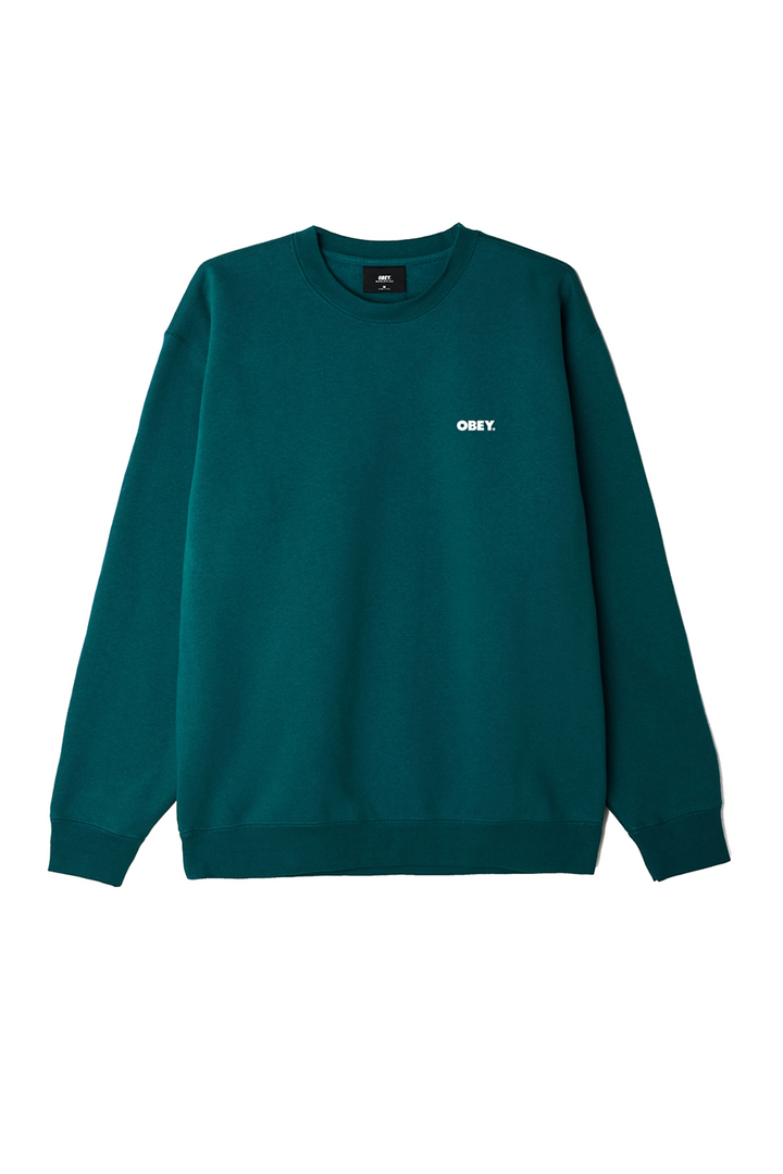 Obey Bold Sweatshirt | Mallard Green - Thumbnail Image Number 1 of 2
