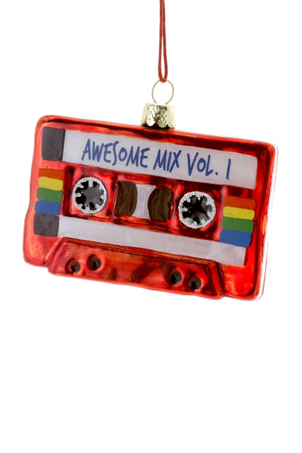 Awesome Mix Tape Red Ornament - Main Image Number 1 of 1