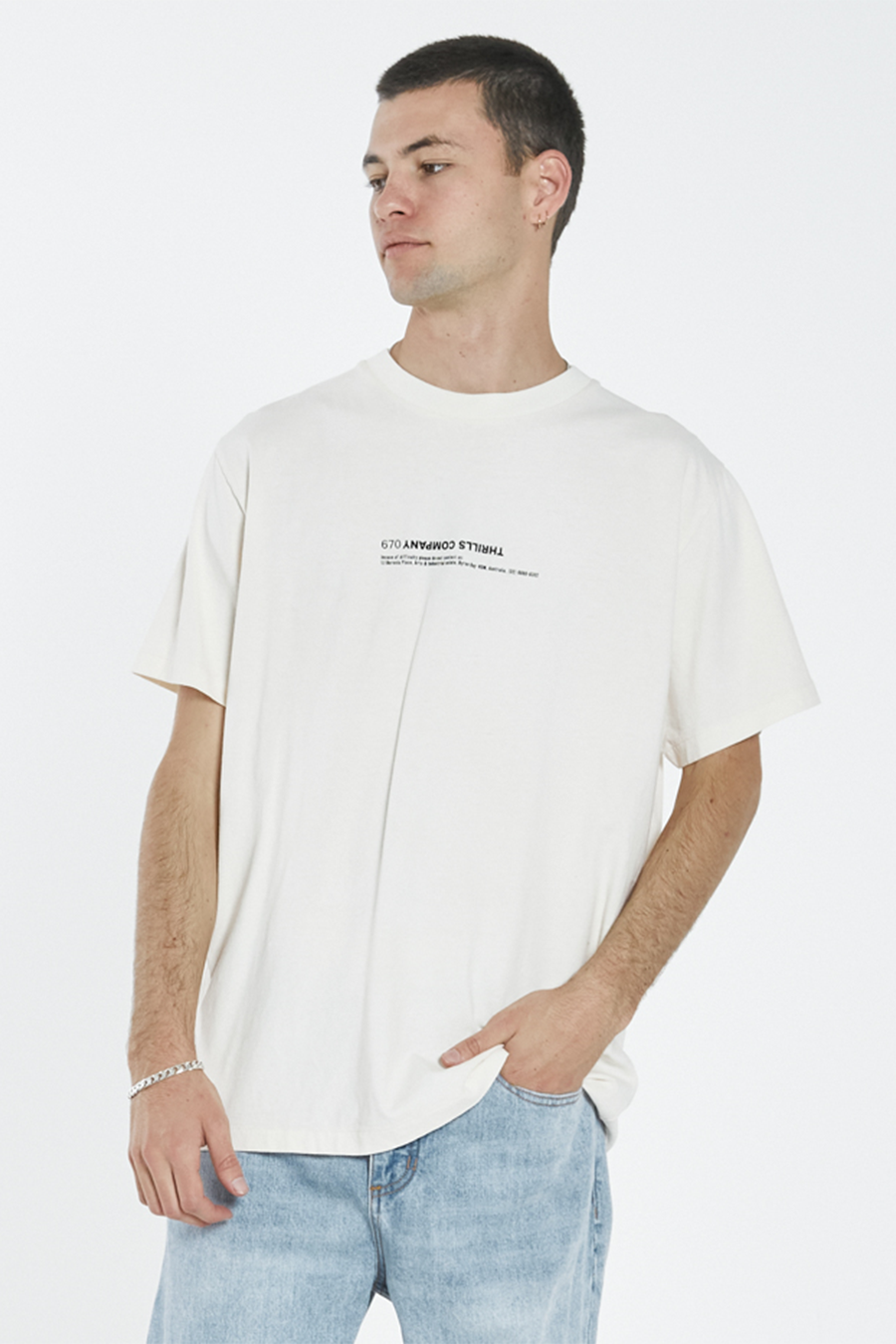 Narcissus Merch Tee | Heritage White - Visual Media Number 2 of 2