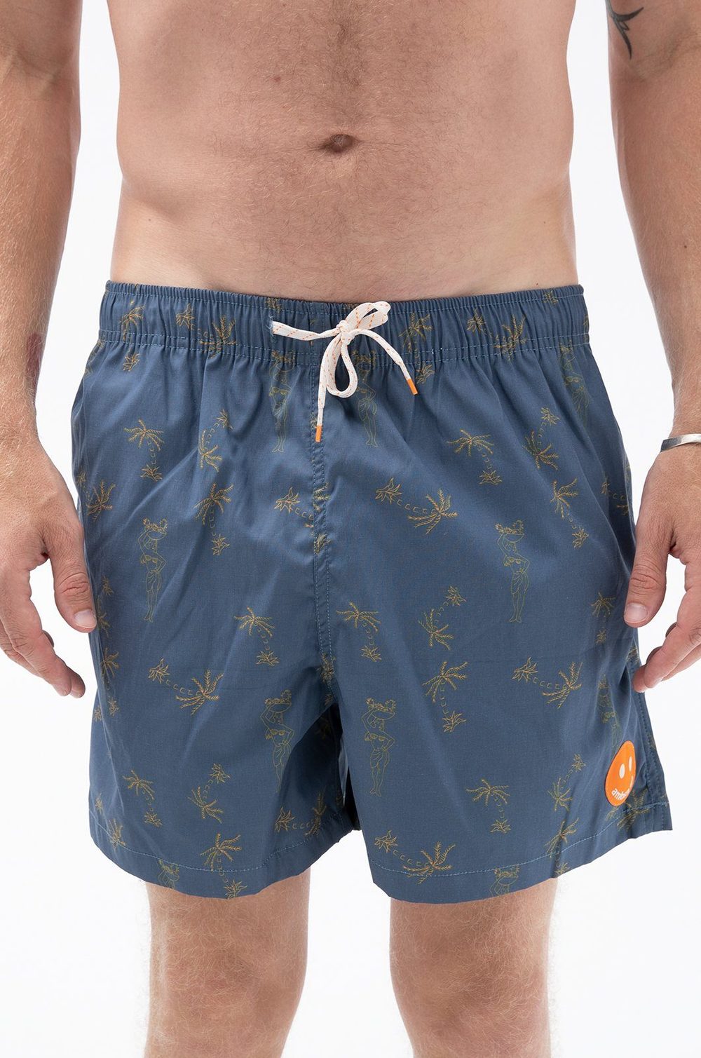 Siren Swim Short | Navy - West of Camden - Main Image Number 1 of 1