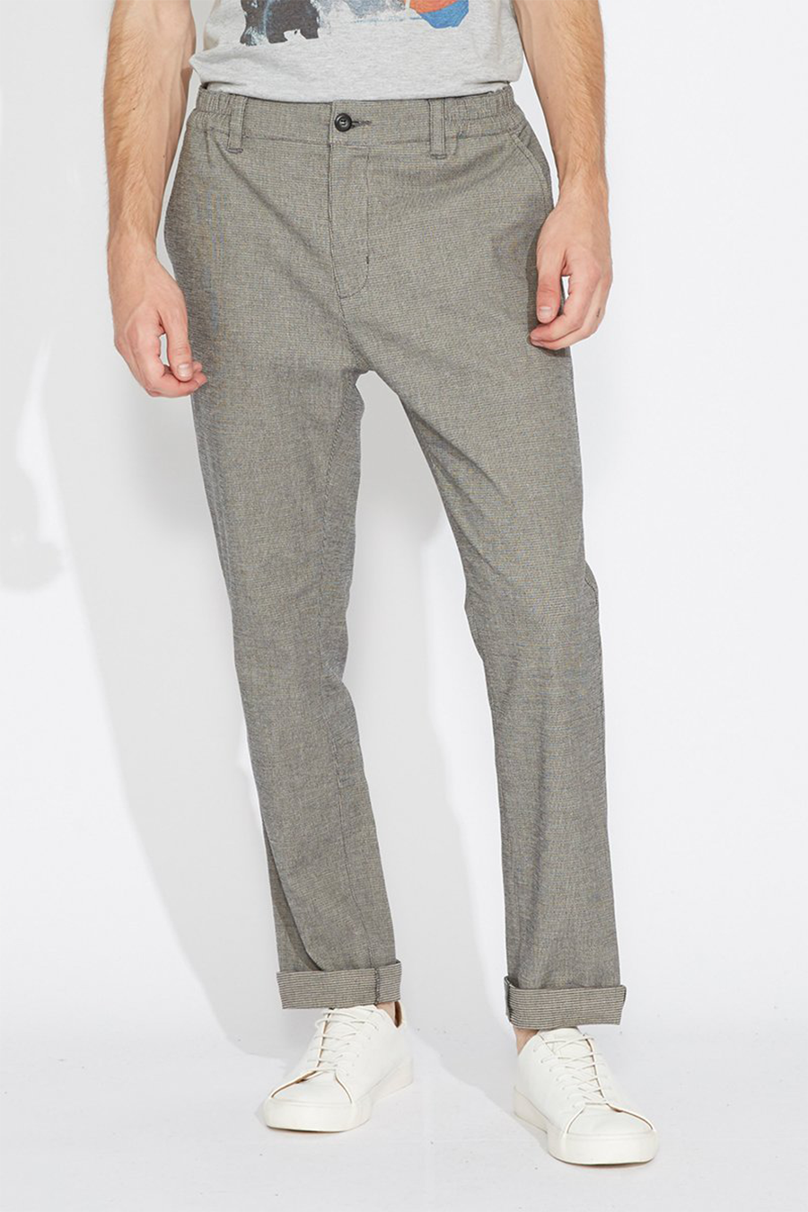 Tilden Slouch Chino | Concrete - Main Image Number 1 of 3