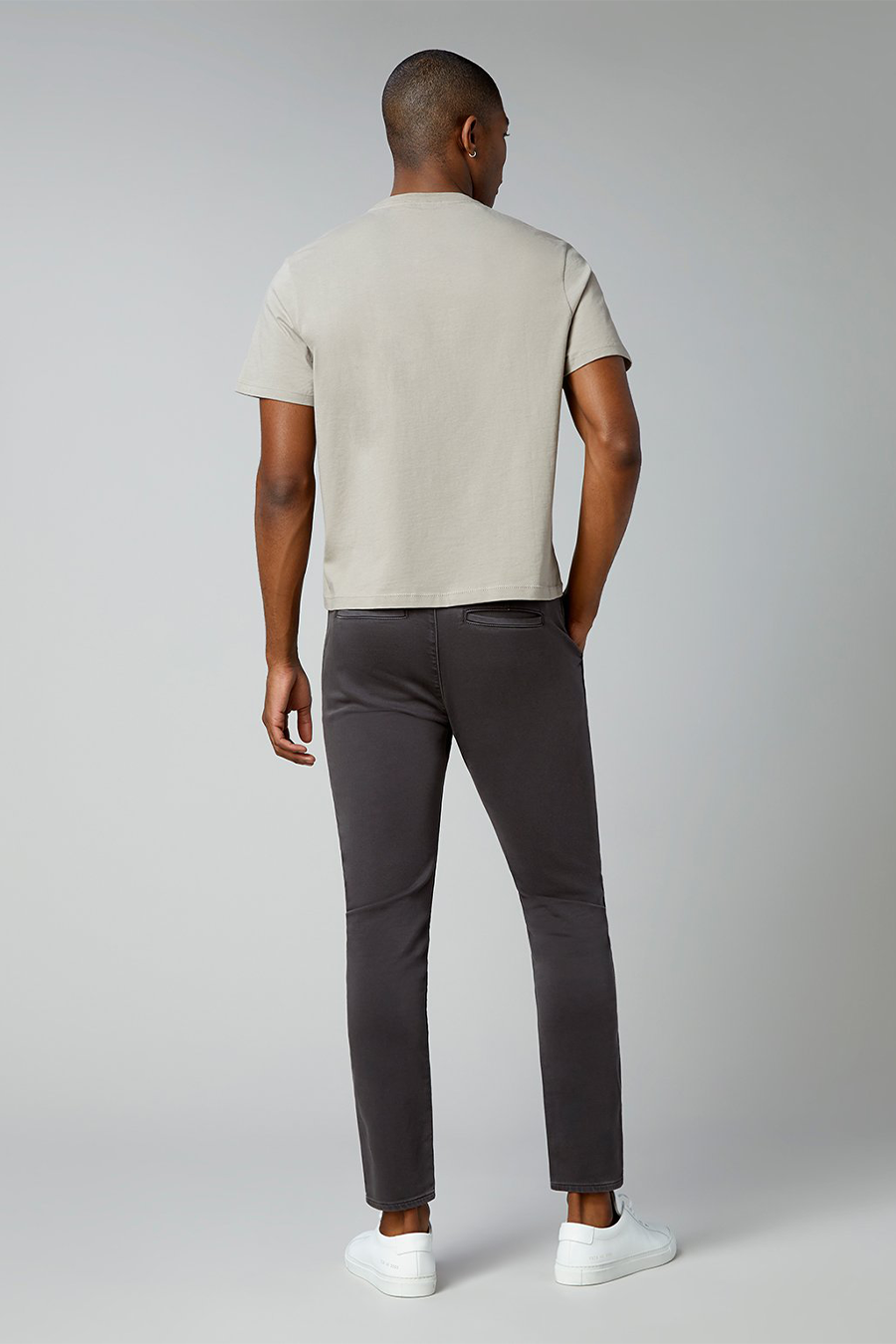 Jay Knit Track Chino | Dewey Stripe - Main Image Number 3 of 4