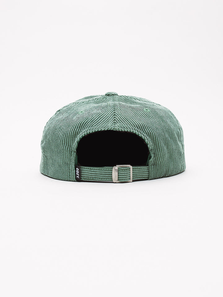 DTP 6 Panel Strapback | Emerald - West of Camden - Thumbnail Image Number 2 of 2
